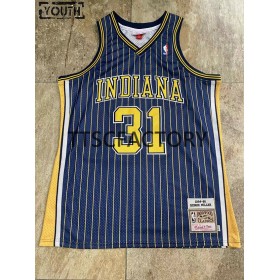 Dres Indiana Pacers R.MILLER 31 Retro 1994-95 Mitchellness Plava Swingman - Dječji